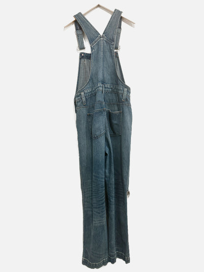 Madewell Straight-Leg Overalls in Bernard Wash - XS