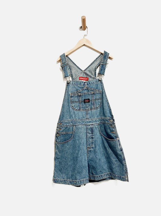 Union Bay Vintage Denim Shortalls - Large