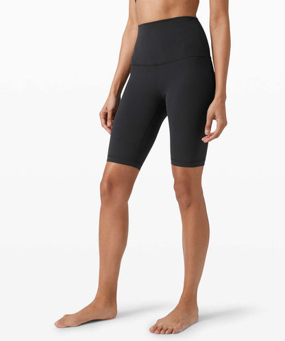 Lululemon Align Super High Rise Black 10” Shorts - 4
