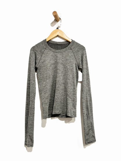 Lululemon Swiftly Tech Long Sleeve 2.0 *Race in Graphite Grey/Silver Drop - 2