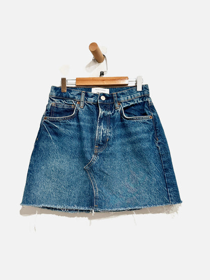 Reformation Nina A-Line Denim Skirt - 25
