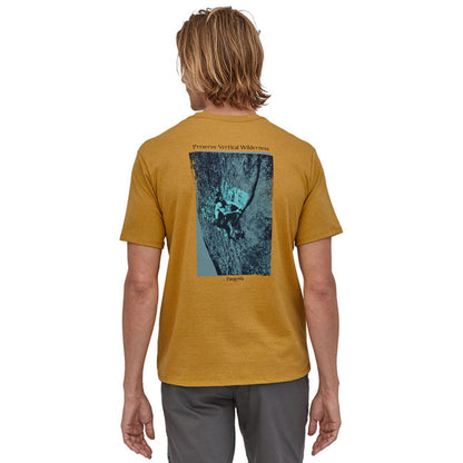 Patagonia Granite Magic Pocket ResponsibiIli-Tee in Hawk Gold - Medium