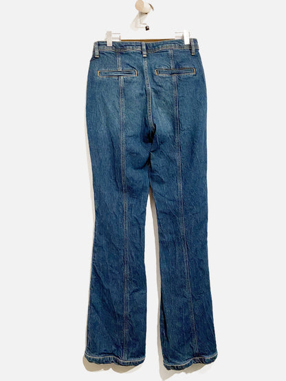 Free People Curvy Mona Split Hem Jeans - 26