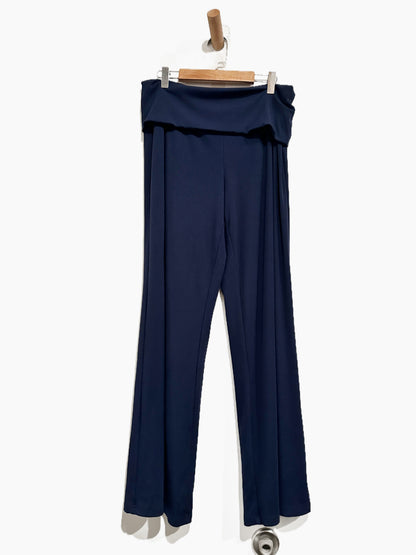 Aerie Navy Ribbed Pant & Tube Top Set - Medium