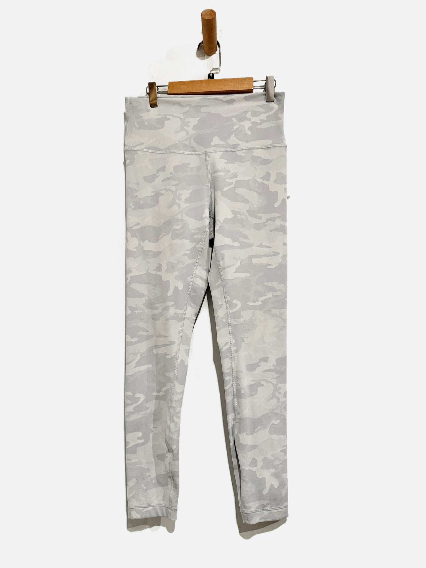 Lululemon Wunder Under High-Rise Tight 25" *Luxtreme in Incognito Camo Jacquard Alpine White Starlight - 8