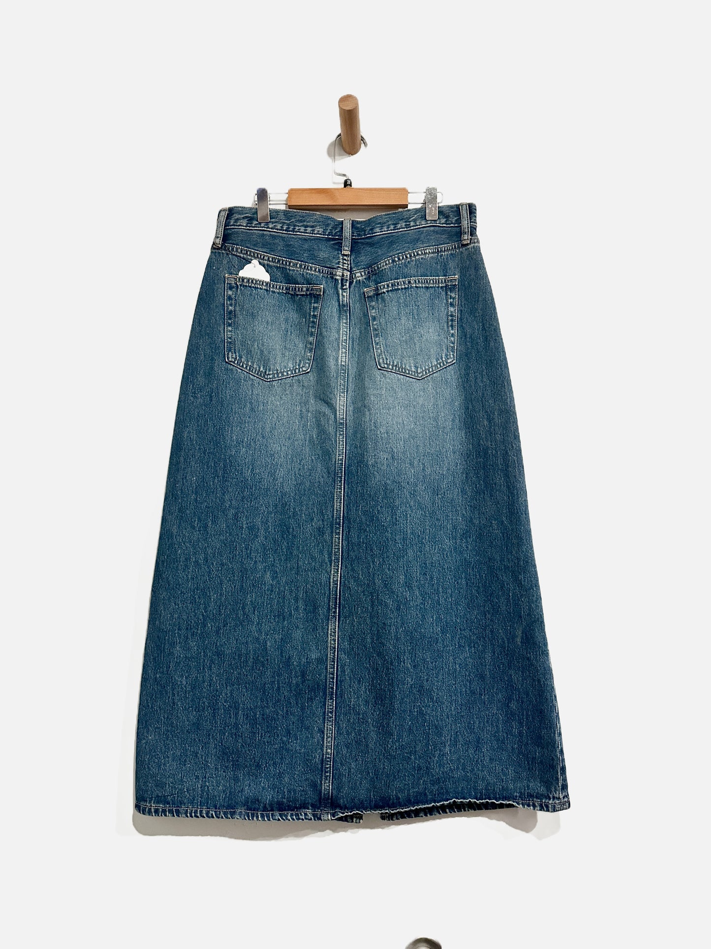 Uniqlo Denim Maxi Skirt - 6