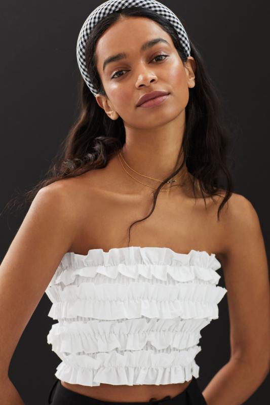 Anthropologie Mare White Tube Top - XS