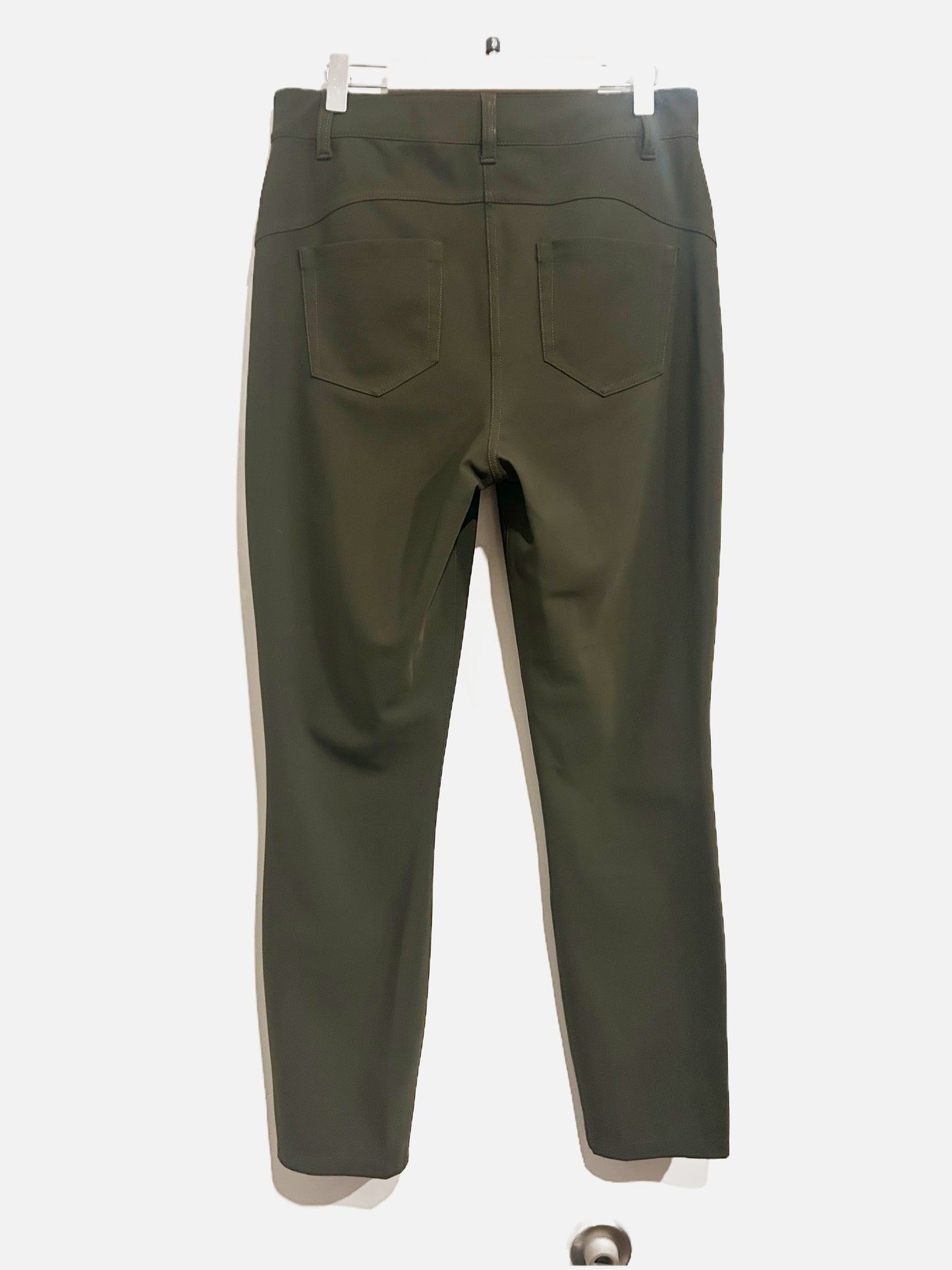 Lululemon City Sleek 5 Pocket 7/8 Pant in Dark Olive - 29