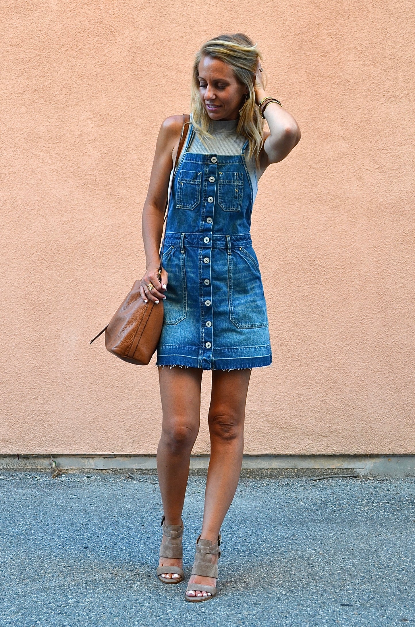 Abercrombie & Fitch Denim Jumper - 0P