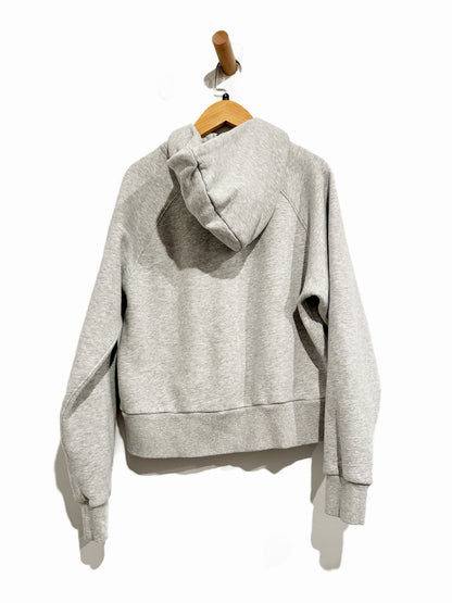 Vuori Restore Half Zip Hoodie in Light Heather Grey - Small