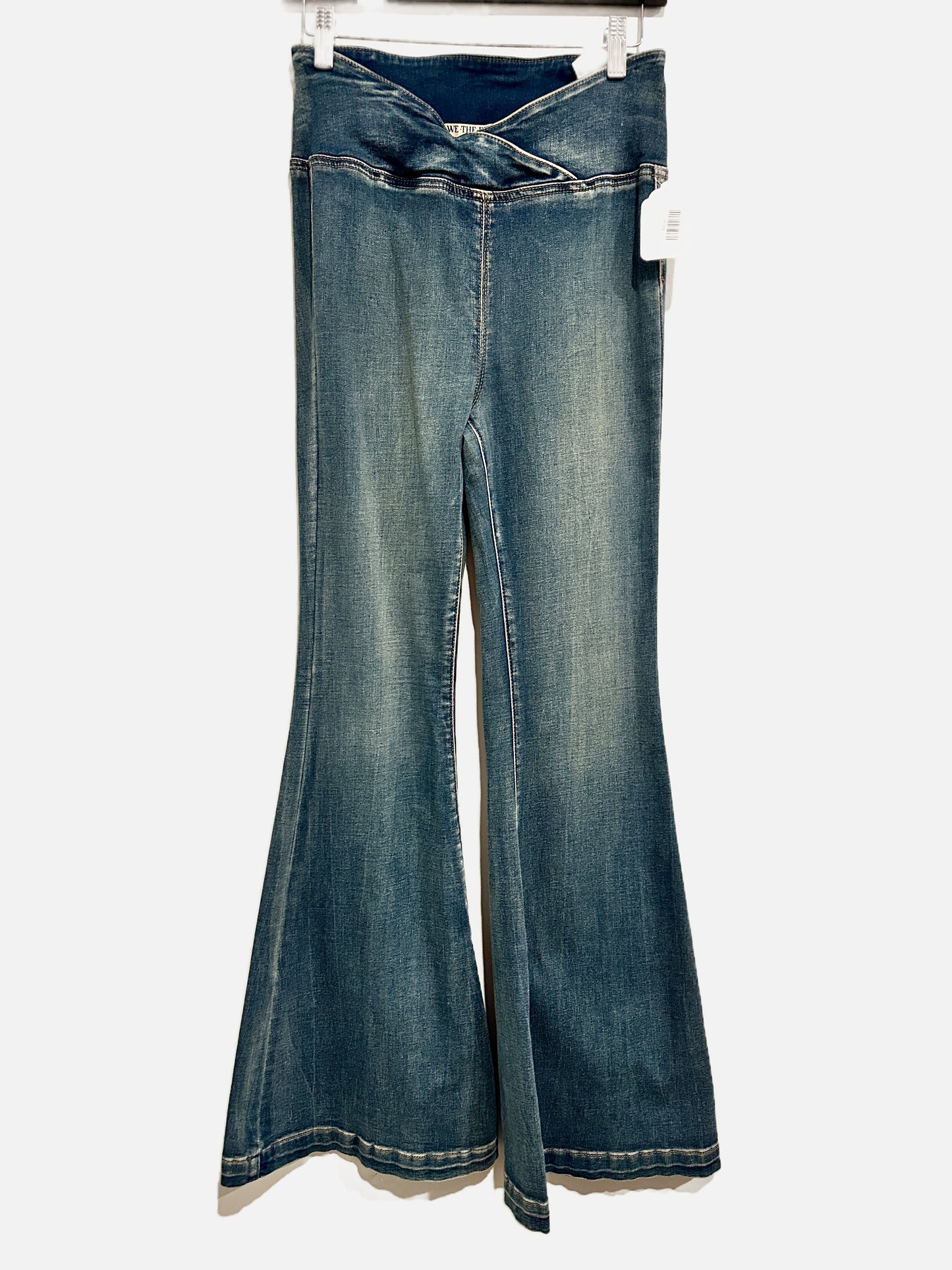 Free People Venice Beach Flare Jeans in Brazil Blue - 27