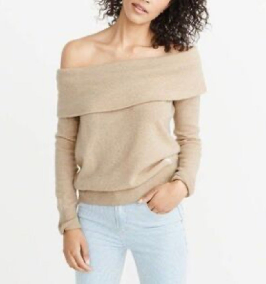 Abercrombie & Fitch OTS Brown Sweater - Small