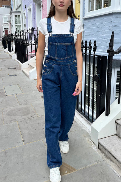 John Galt Denim Overalls - Small
