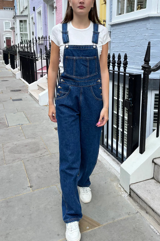 John Galt Denim Overalls - Small