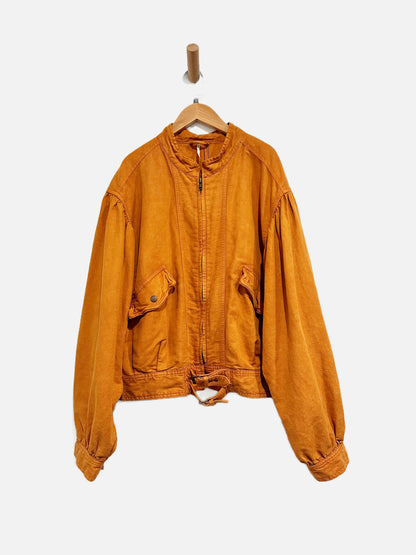 Free People Poet Jacket in Orange - Large