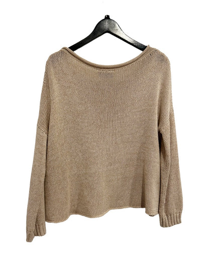 Wooden Ships Brown Knit Sweater - XS/Small