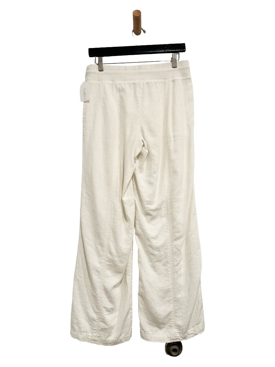 Urban Outfitters Costa Linen Pant in White - Small