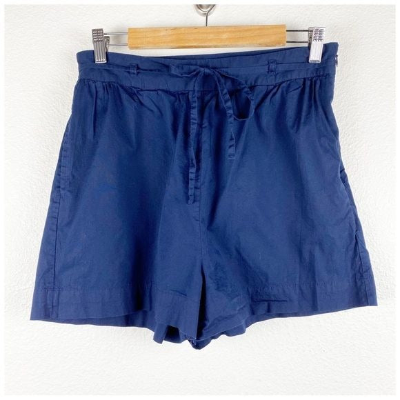 Jason Wu Navy Cotton Shorts Size Large