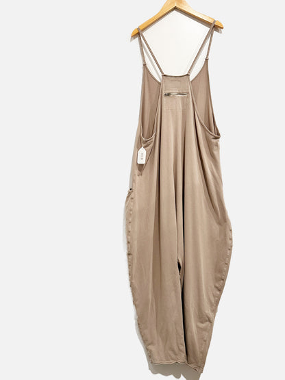 Free People Movement Hot Shot Onesie in Brown - XL