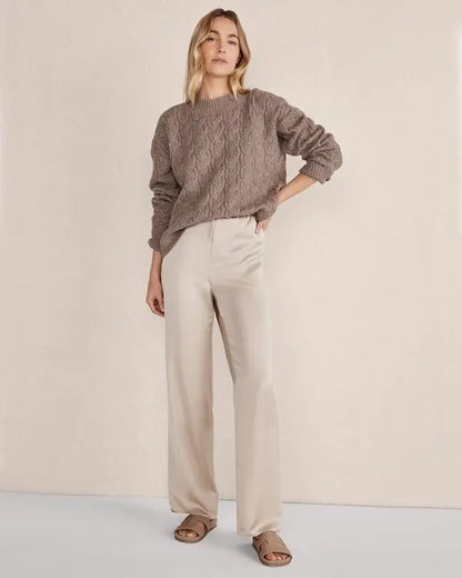 Haven Well Within NWT Flowy Drawstring Pants in Fawn - Medium