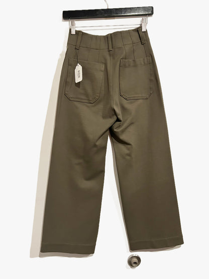 Anthropologie Maeve The Colette Ponte Pants in Holly Green - 25