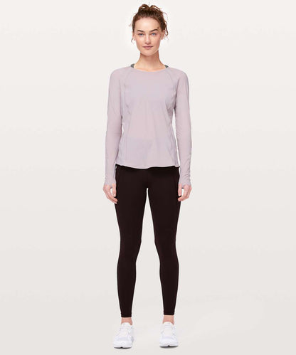 Lululemon Sculpt Long Sleeve in Powdered Mauve - 12