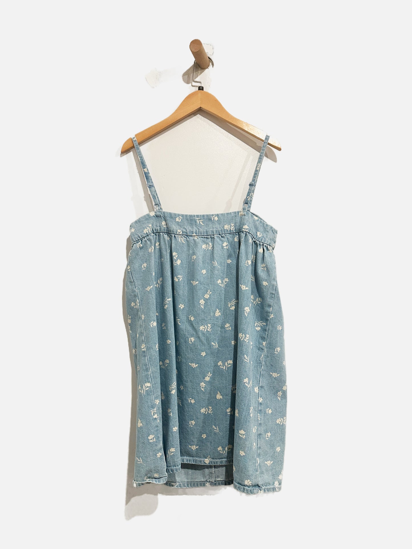 ASOS Soft Denim Floral Cami Mini Dress - 2