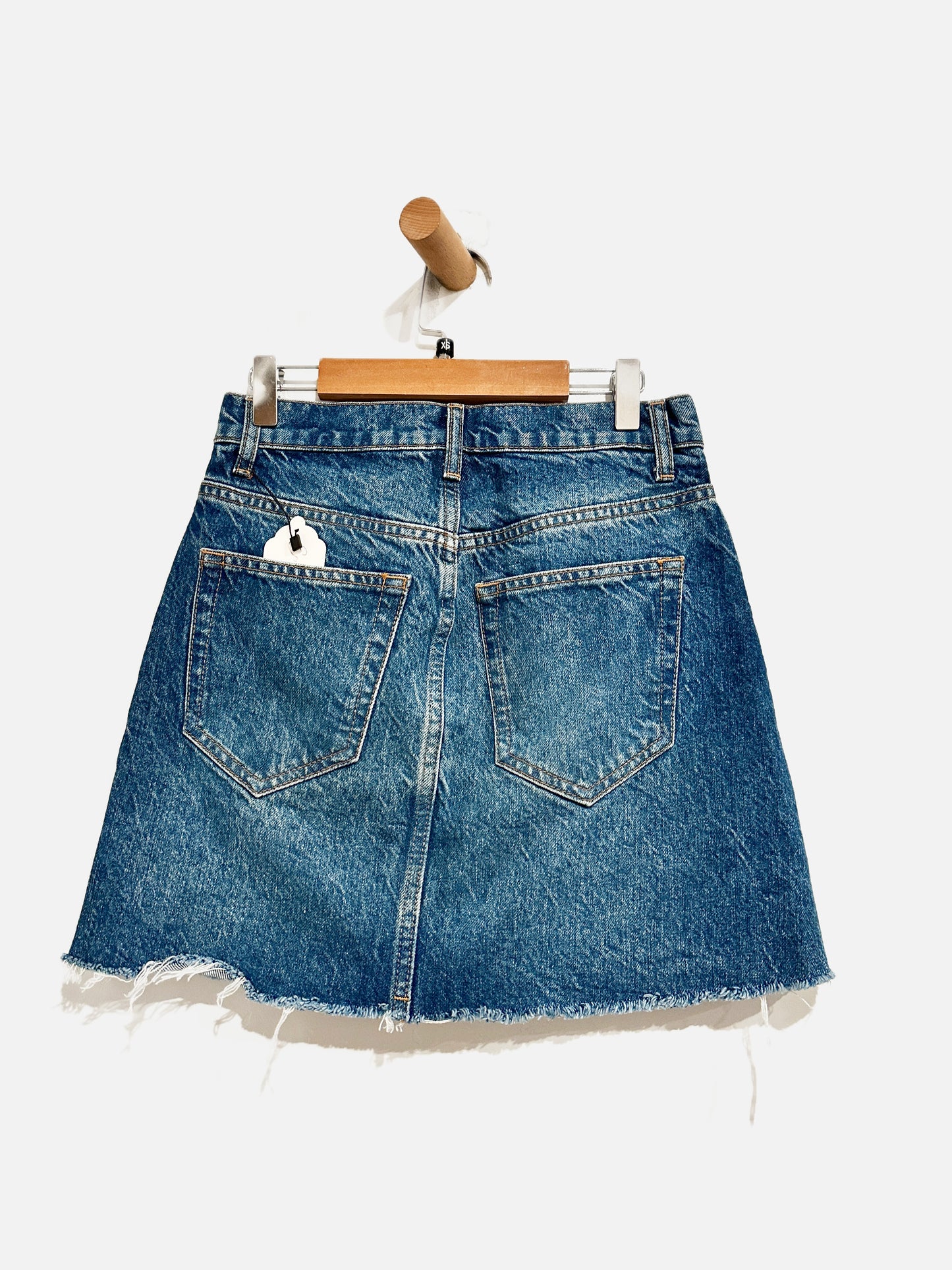 Reformation Nina A-Line Denim Skirt - 25