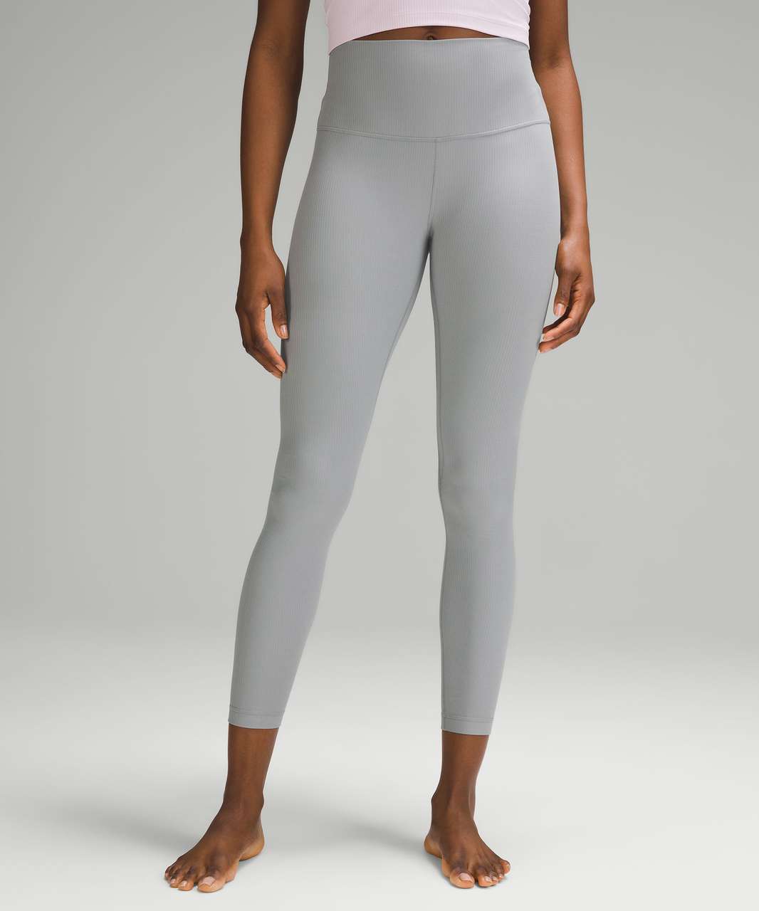 Lululemon Align Ribbed High-Rise Pant 28” Rhino Grey - 4