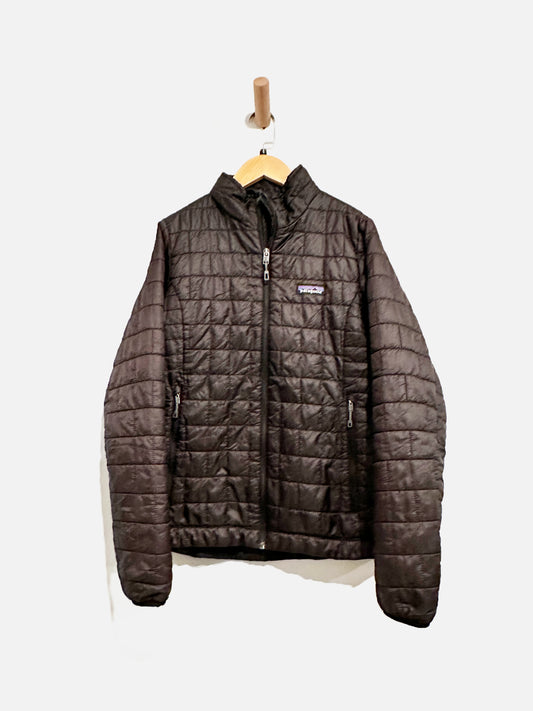 Patagonia Black Quilted Down Jacket - Small