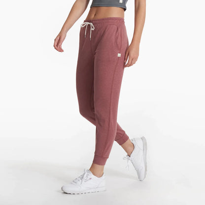Vuori Performance Joggers in Marsala Heather - Small