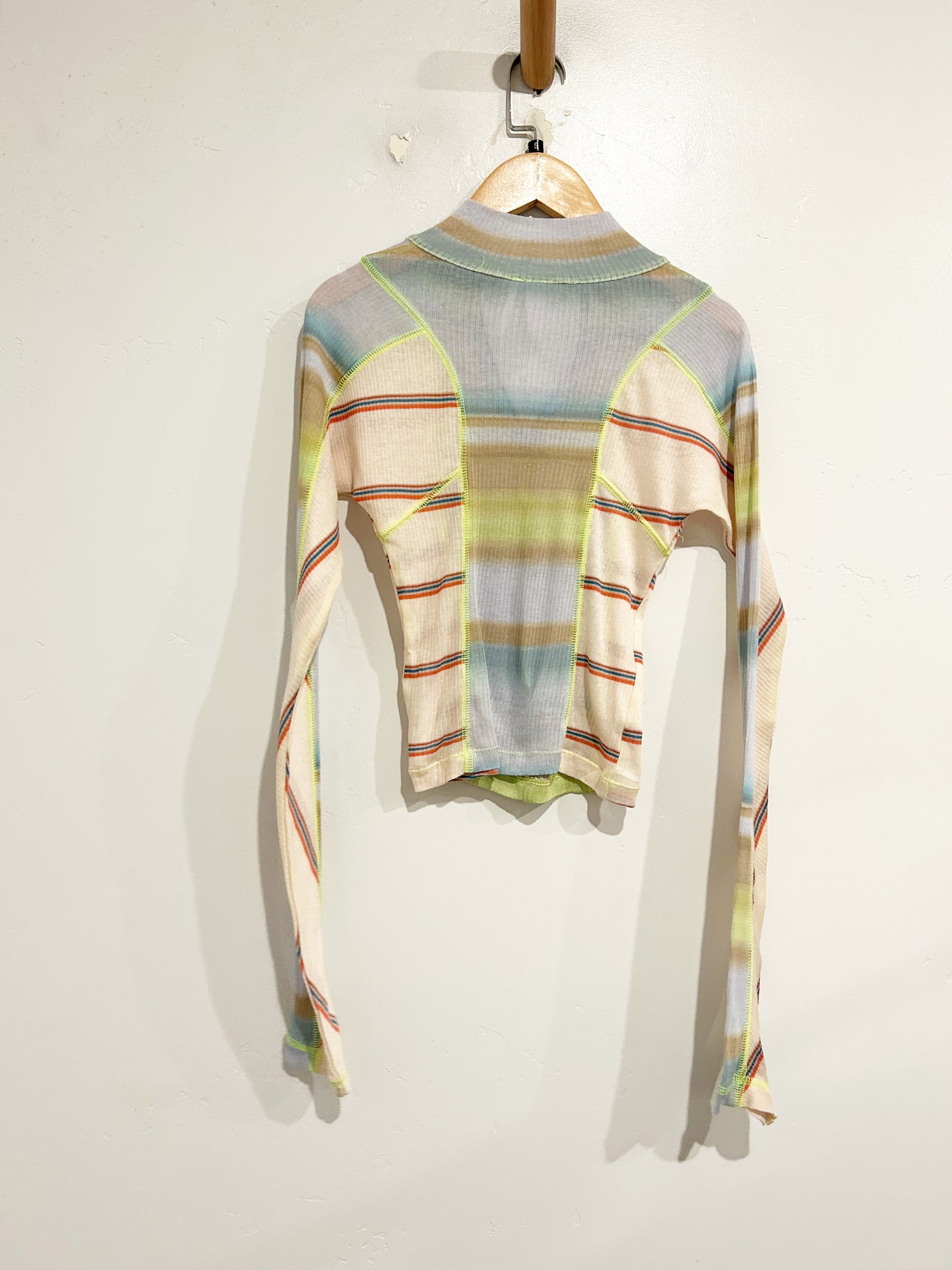 UO Out From Under Tie Dye LS Top - Small