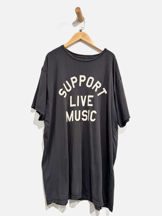 Retrobrand Support Live Music Tee - 2X