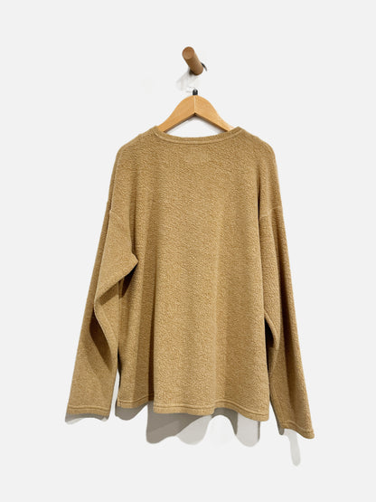 Madewell Tan Fleece Sweatshirt - Small