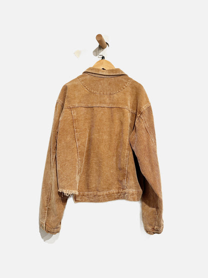 POL Brown Corduroy Shacket - Small