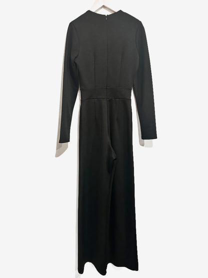 Twin Sisters Black Deep Plunge Jumpsuit - 6