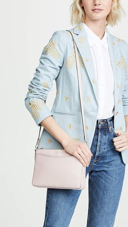 Kate Spade Pink Leather Crossbody Bag