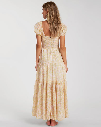 Billabong Sunrise Maxi Dress in Mimosa - Small