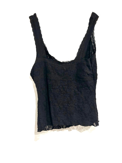 Hanky Panky Vintage Black Lace Tank - Medium