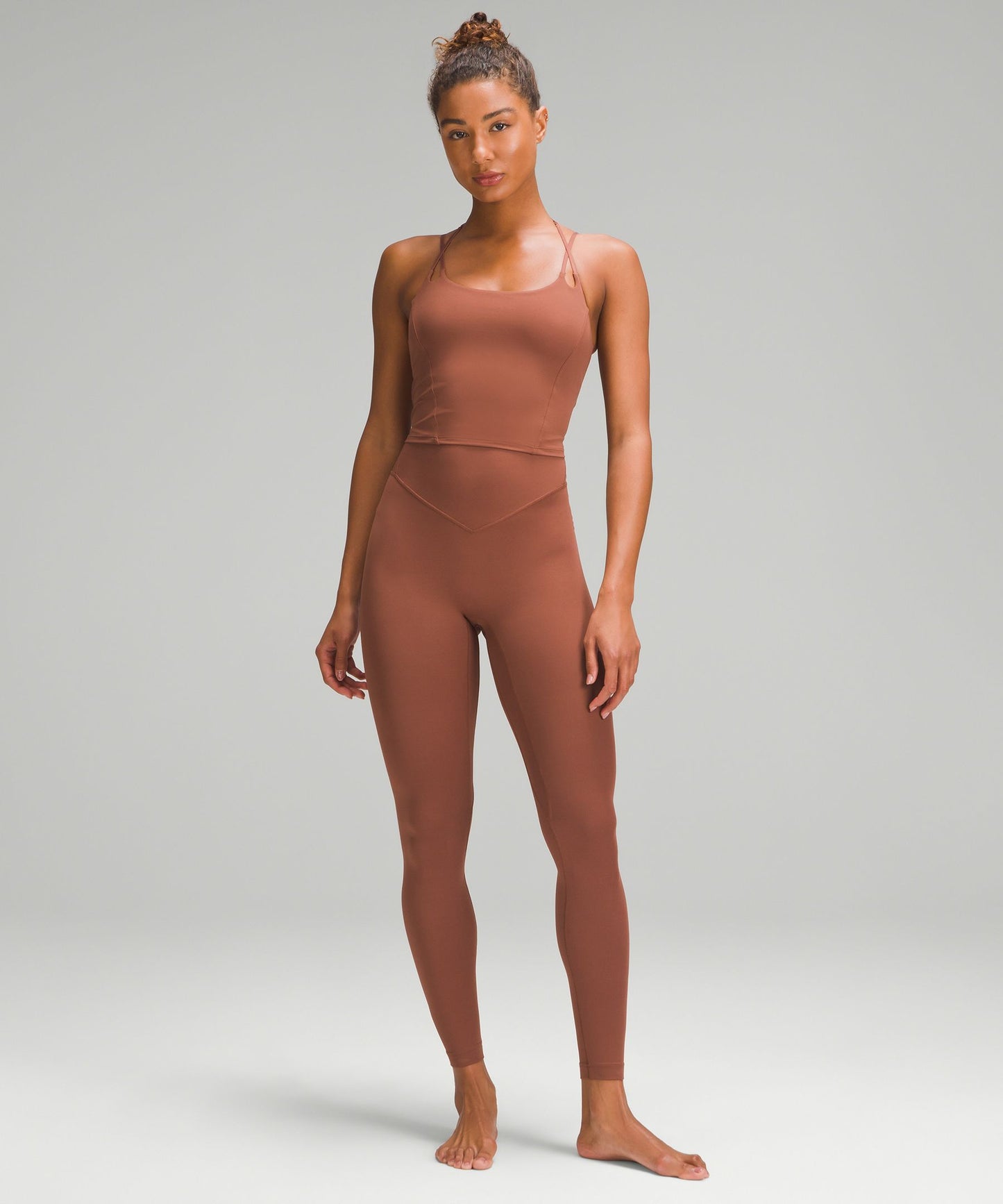 Lululemon Breezethrough High Rise Leggings 28” in Ancient Copper - 4