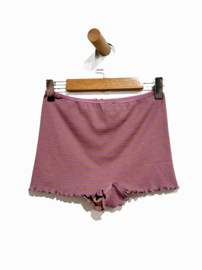 UO Out From Under Dream Girl Seamless Cami & Micro Short Set in Purple - Small