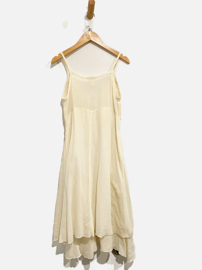 Mossimo Y2K White Lace Slip Dress - Small