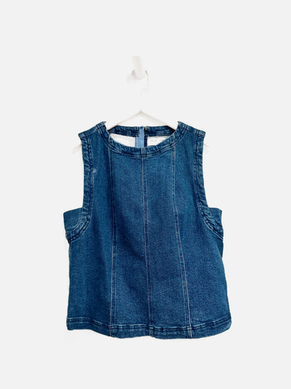 Velvet Heart Denim Tank