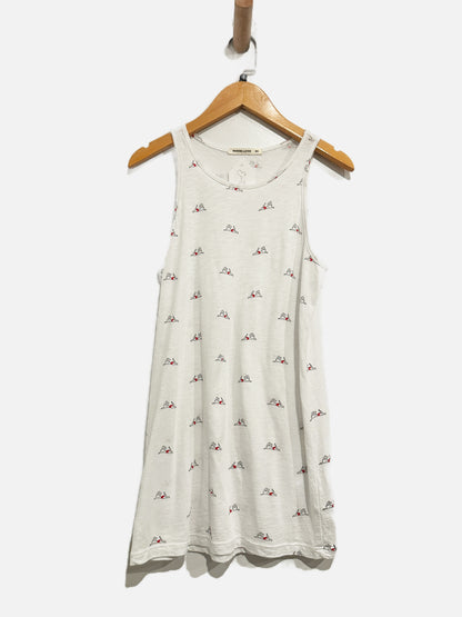 Marine Layer White Sunbather Tank - XS