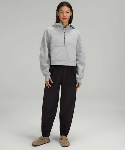 Lululemon Gray Oversized Scuba Half Zip - XS/S