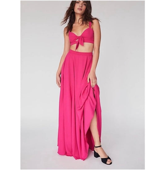 Fame and Partners x Free People Pink Maxi Skirt - 6