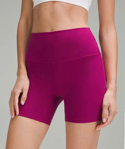 Lululemon Align High Rise Shorts in Magenta Purple - 14