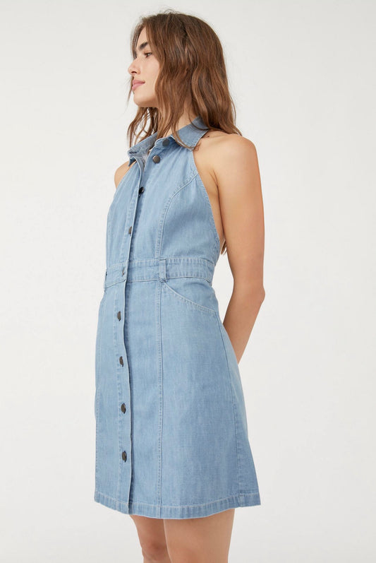 Free People Sami Halter Mini Dress - Large