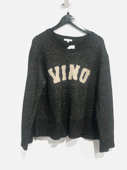 Z Supply Serene Vino Sweater in Heather Black - Large