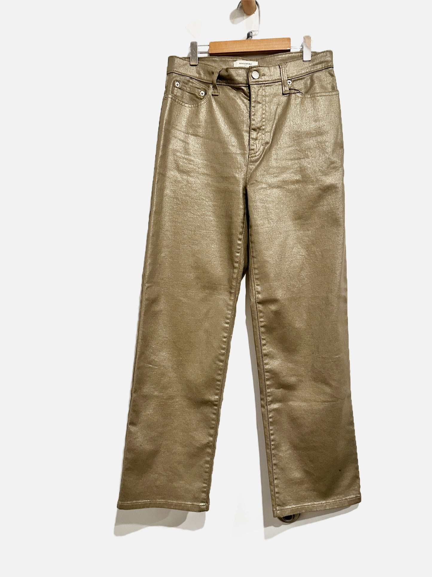 Banana Republic Factory Gold High Rise Straight Pants - 28
